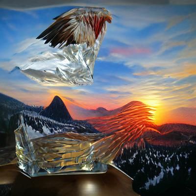 Sunset on Eagle Mountain