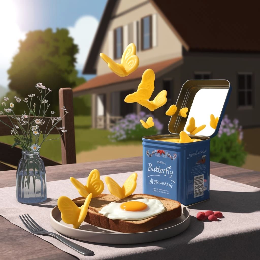 "BUTTERFLY" - No.1 Self Service Butter!!!  by @Alchemi108