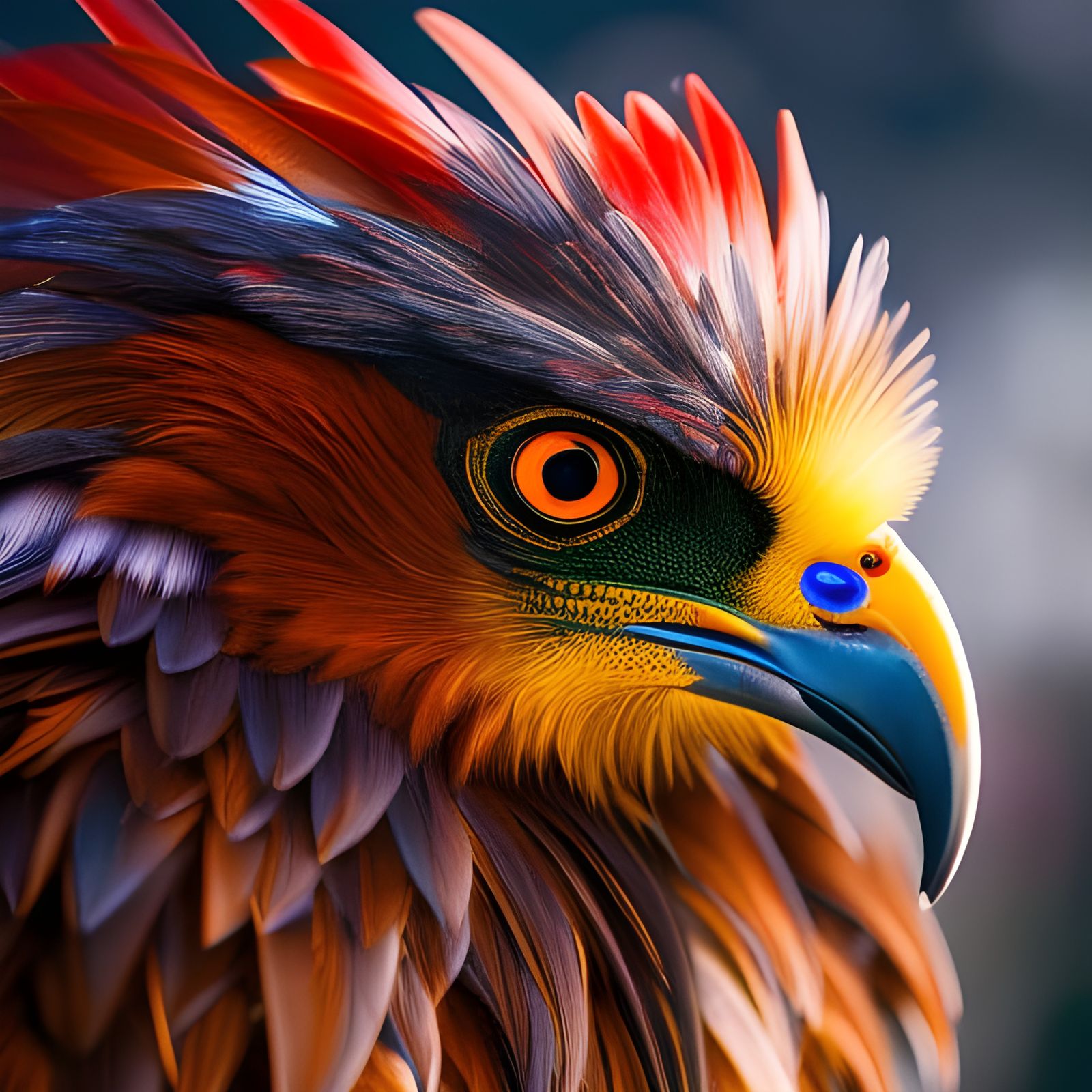 Proud Rooster  by @KVN