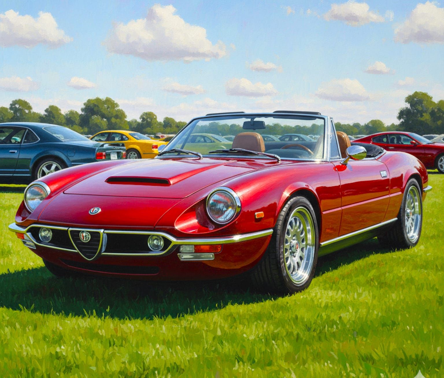 Alfa Romeo 6C Spider Revival Concept, #1