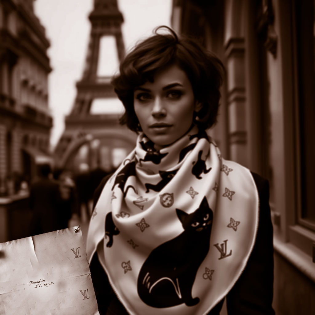 Unreleased Louis Vuitton prototype (circa 2072) leaked by hacker collective ‘Schmlose & Co