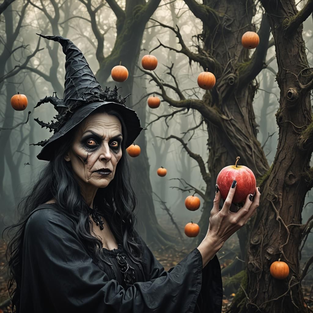 Halloween theme, mystical, stylized, high definition, hyper ...