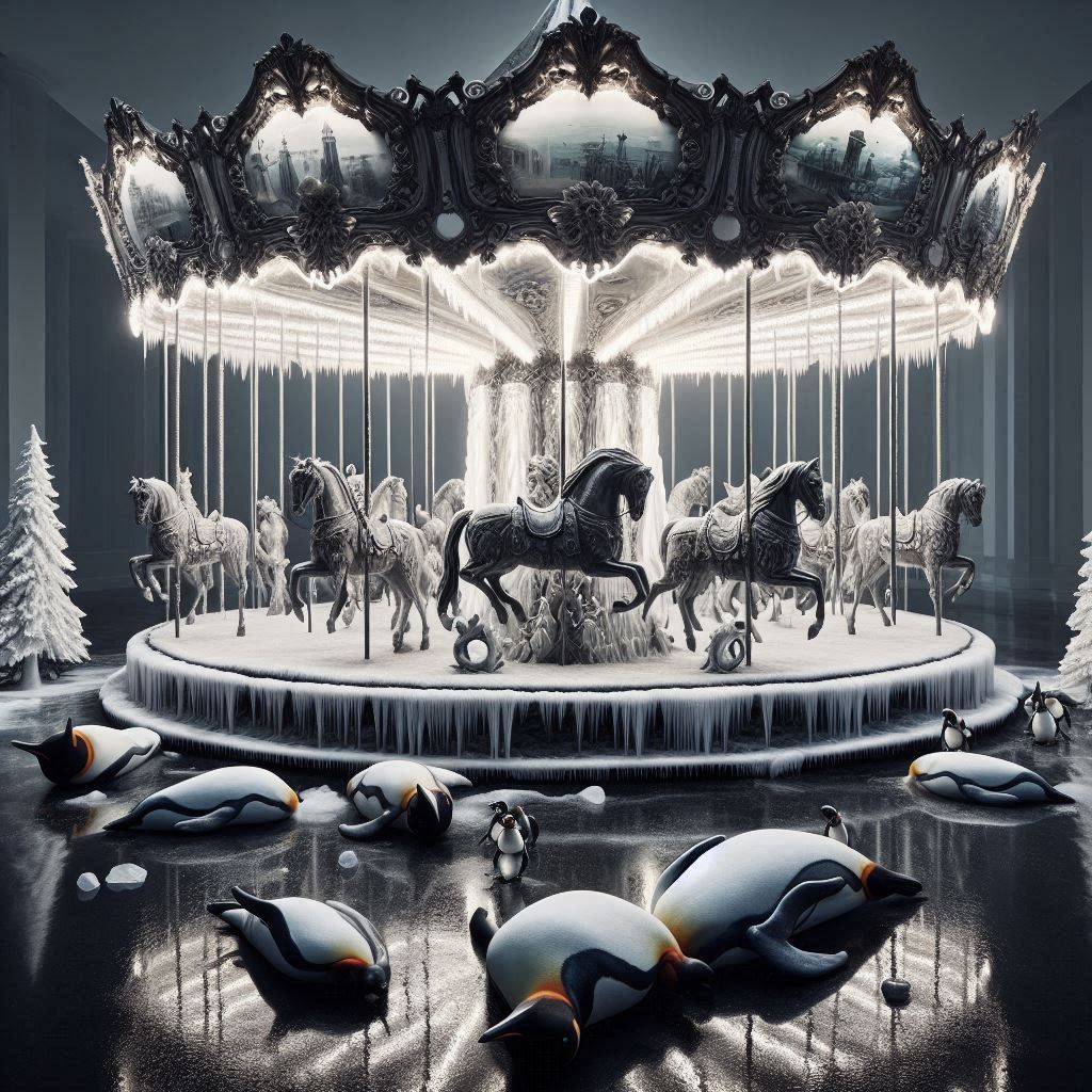 Blinded by the light, I tripped the merry-go-round