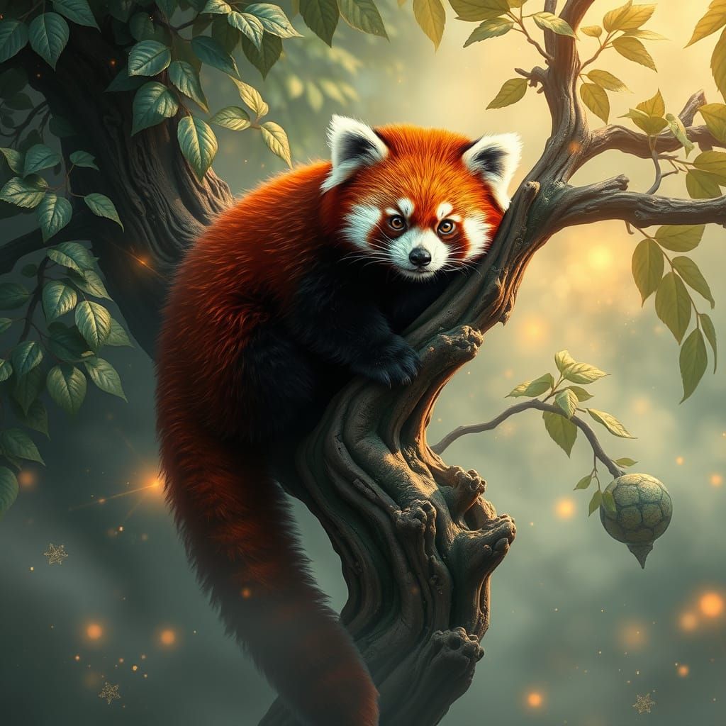 red panda
