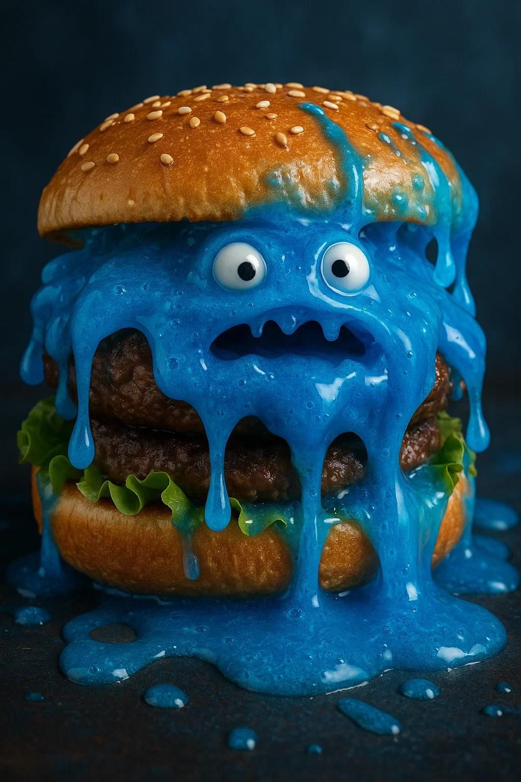 Blue Slime Burger