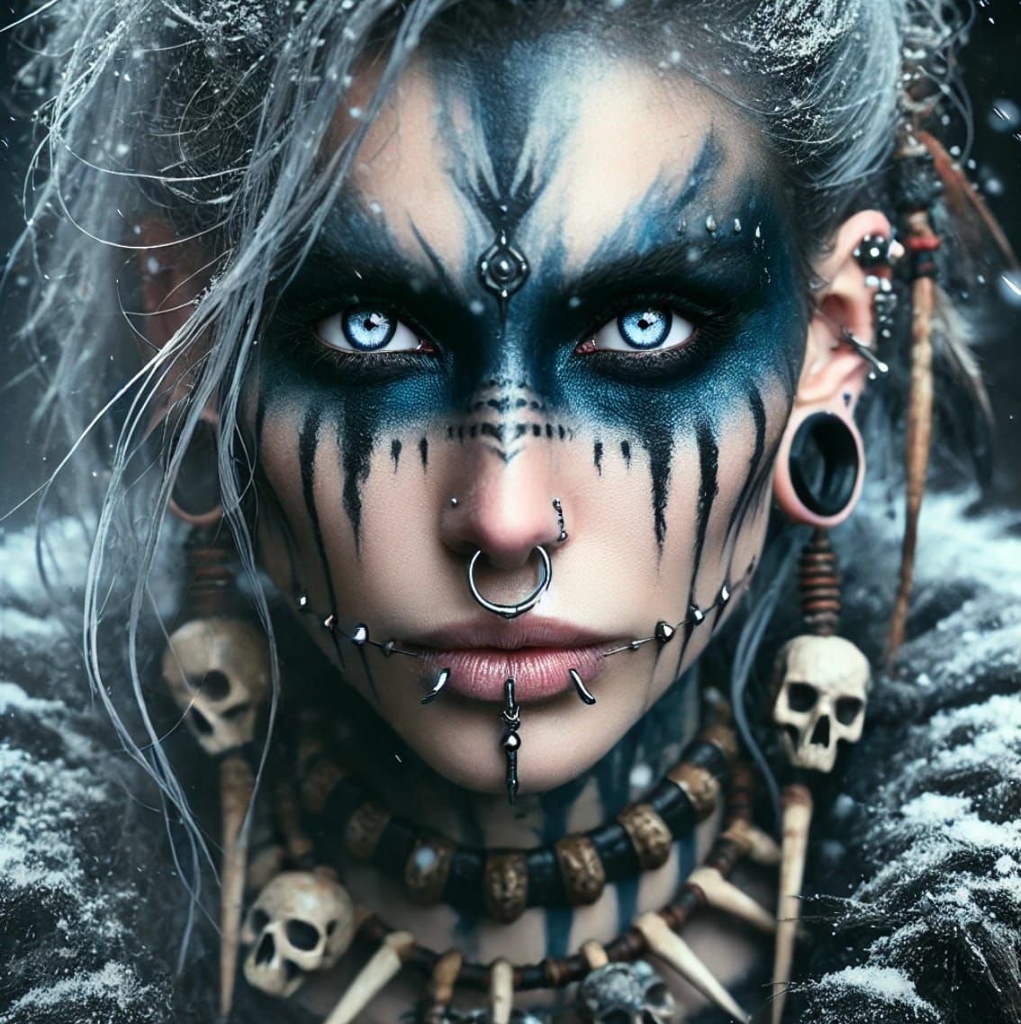 Frostborn Warrior: Eyes of the Winter Huntress