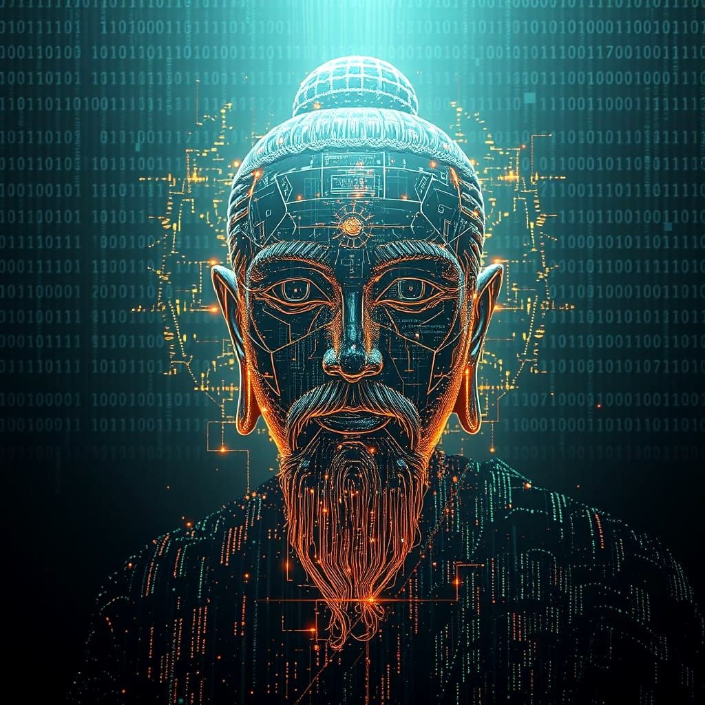 The Code to Enlightenment  by @somniamea