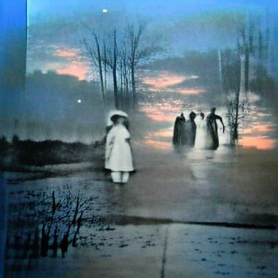 the ghosts walk at twilight