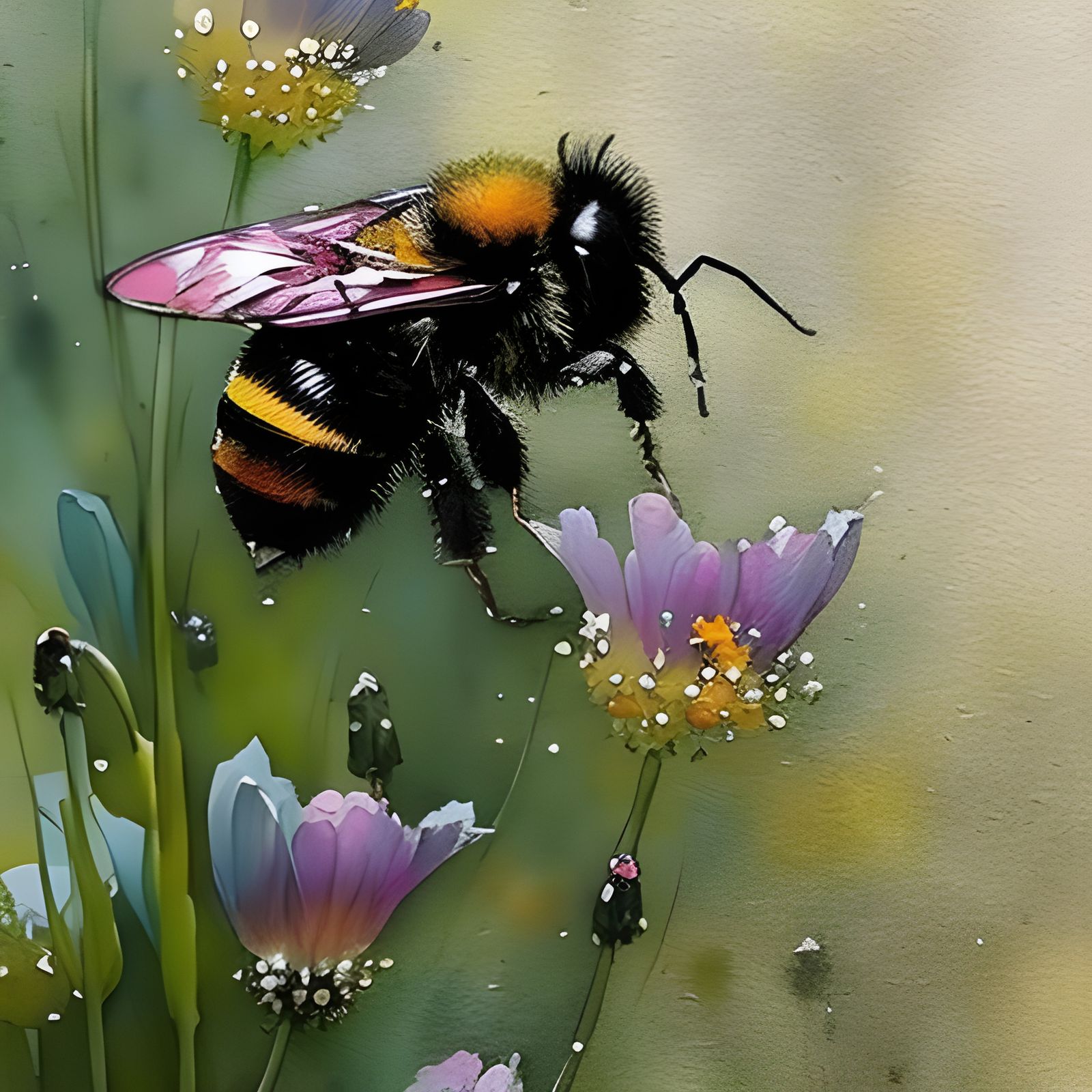 Bumblebee  by @Art_Attack