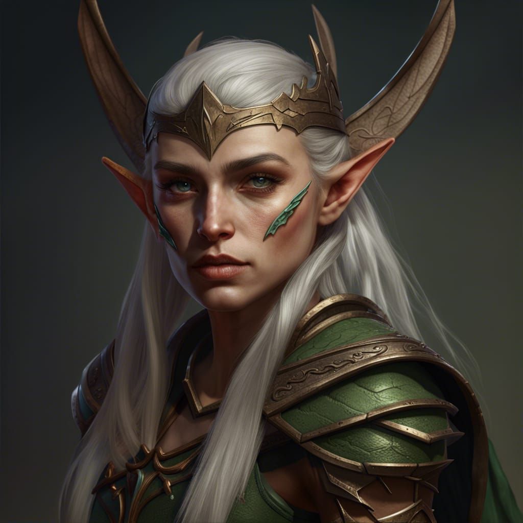 female elf worrior - AI Generated Artwork - NightCafe Creator