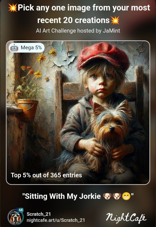 Sitting With My Yorkie 👍😁