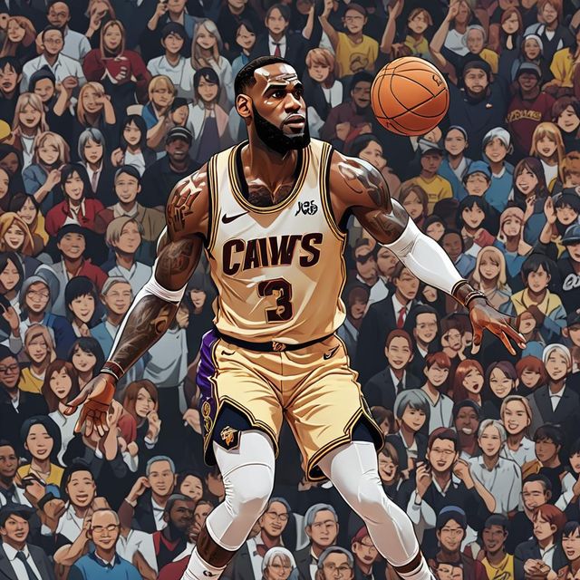 Lebron james as a cute anime girl - AI Generated Artwork - NightCafe ...