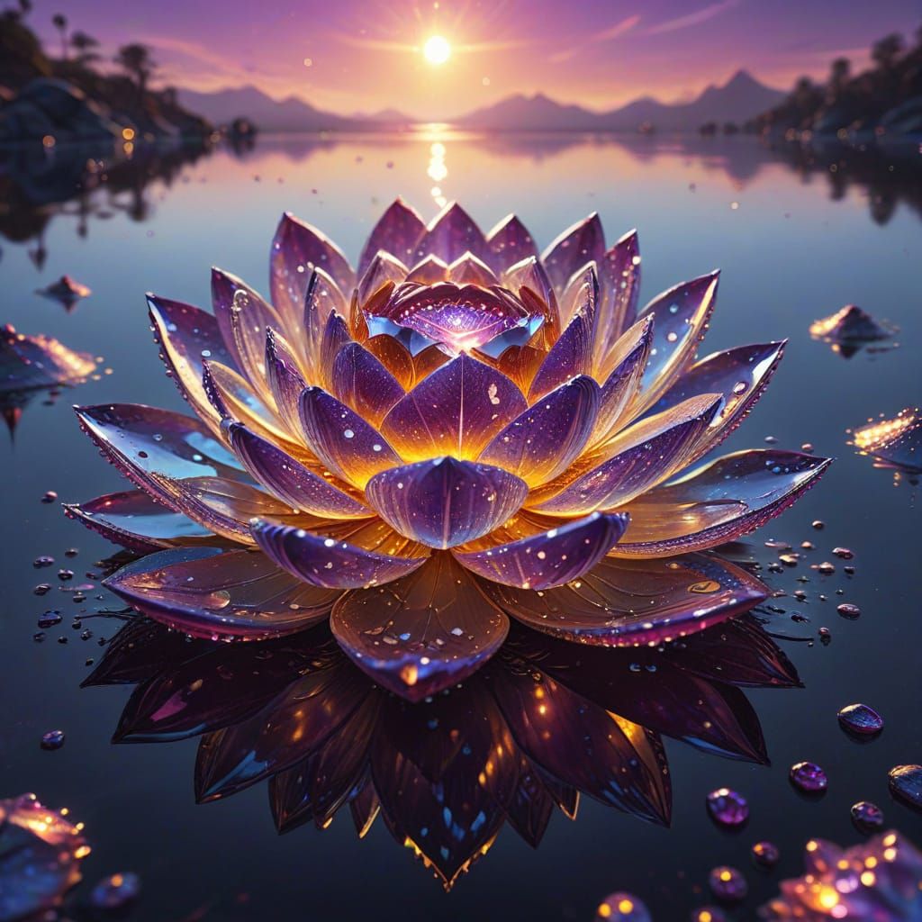 Lotus  by @Booth31AIart