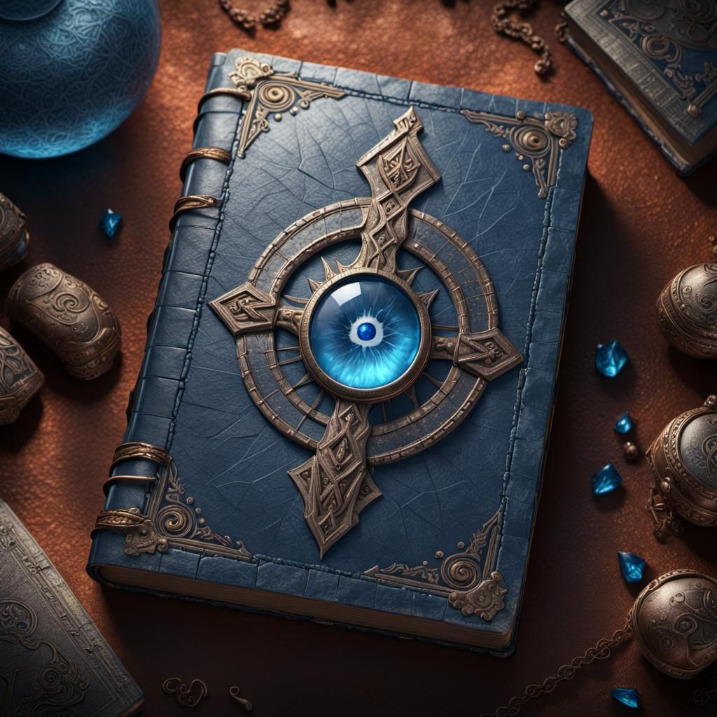 ancient leather book