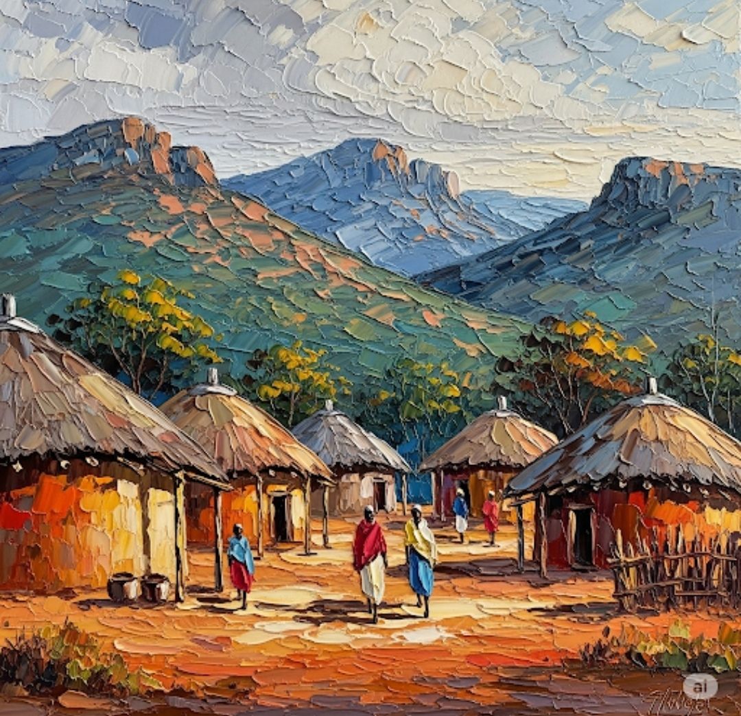 Tswana Village 01