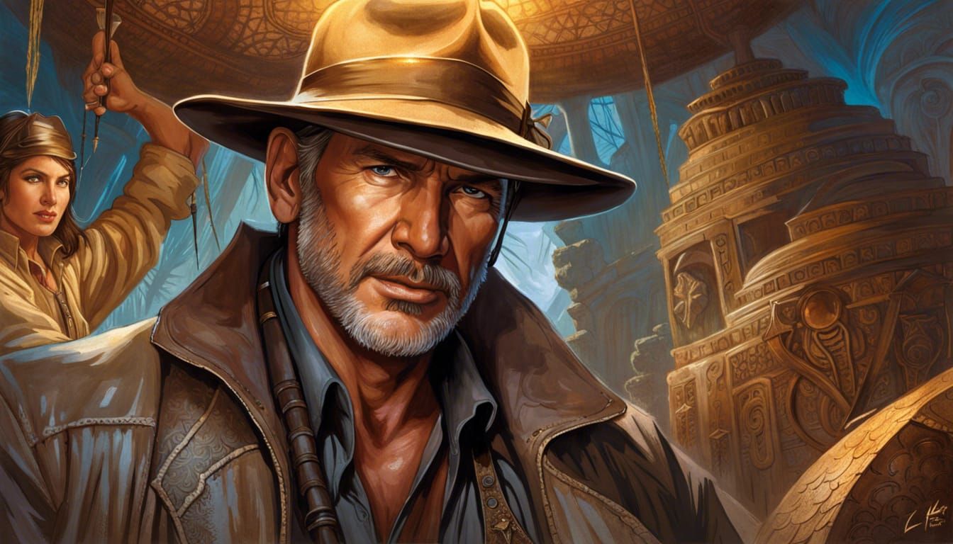 Archaeological - Indiana Jones - AI Generated Artwork - NightCafe Creator