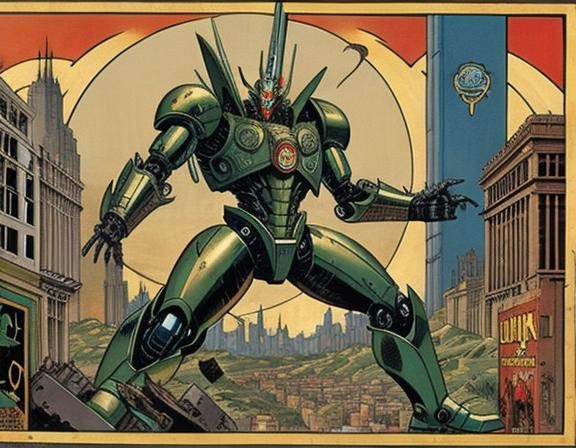 Alien robot