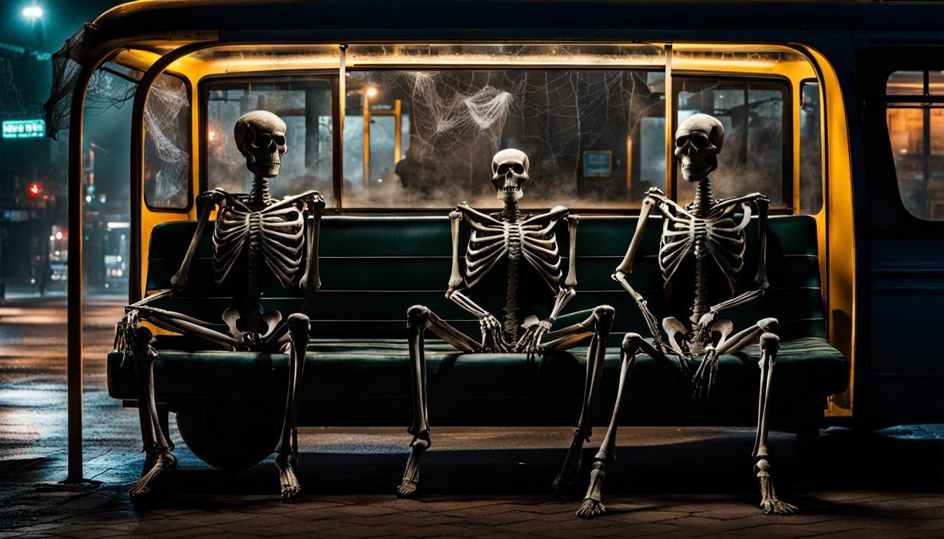 The F$%#ing bus is sooooo late today. It makes me feel.....  by @Doug the Old