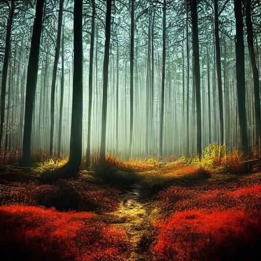 "Forest" realistic forest photo, awesome image, intricately detailed, Coherent landscape, by Aia, 8k resolution <lora:Coherent:1.0>