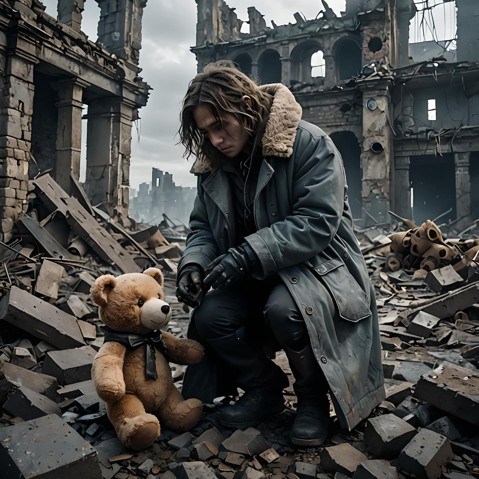 Another homeless unfortunate soul  by @99