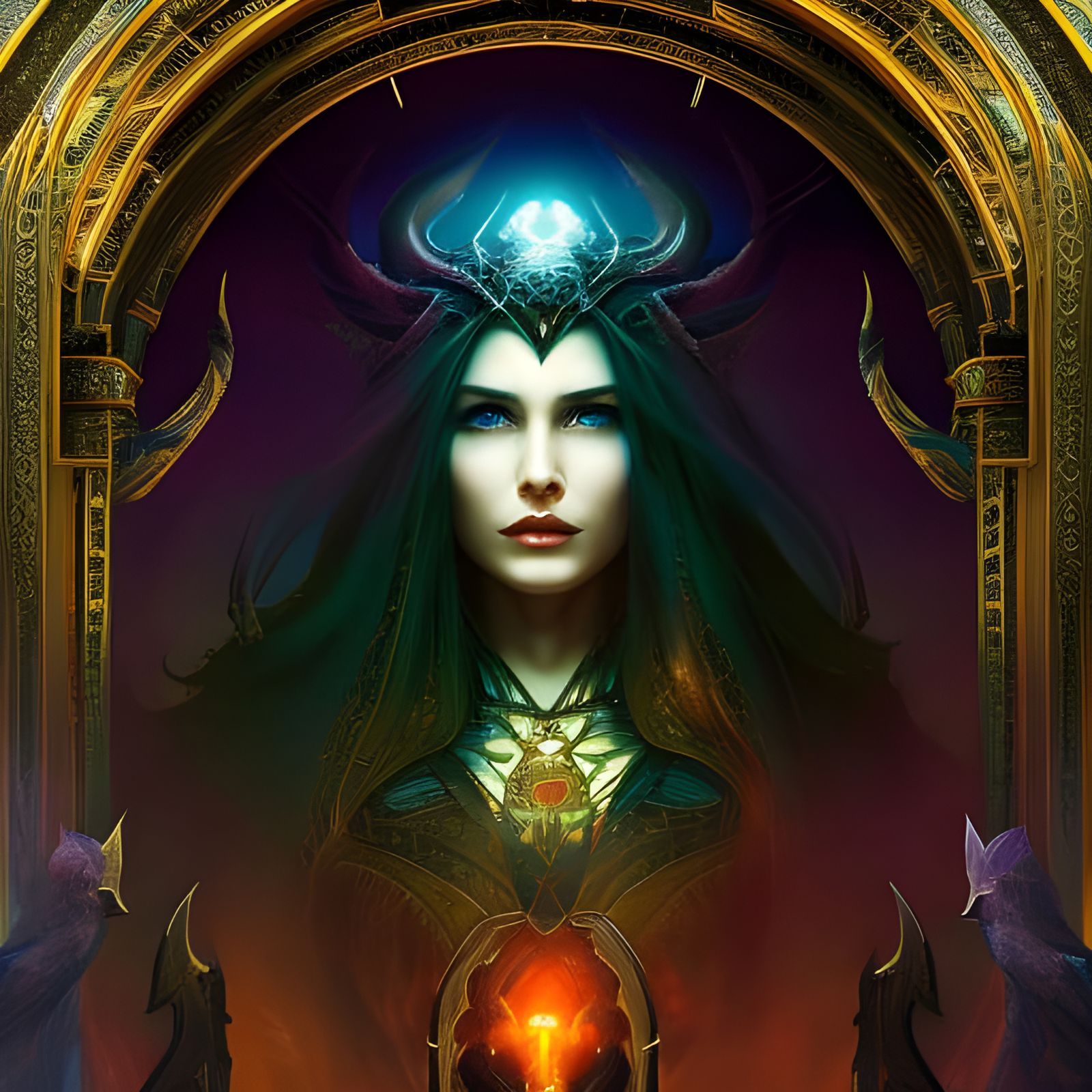 Immortal Queen - AI Generated Artwork - NightCafe Creator