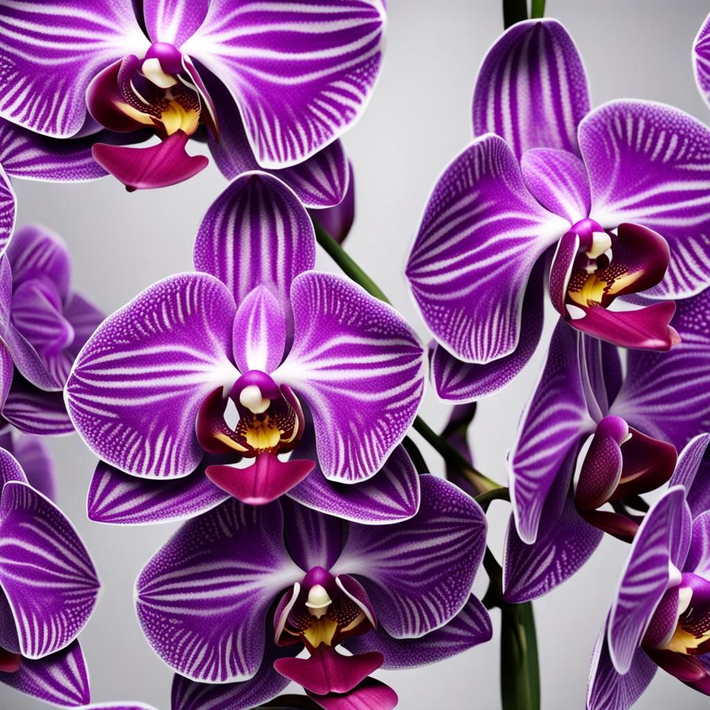 Purple Orchids