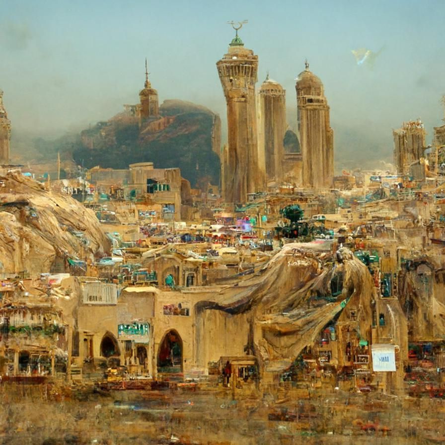 Saudi Arabian Town
