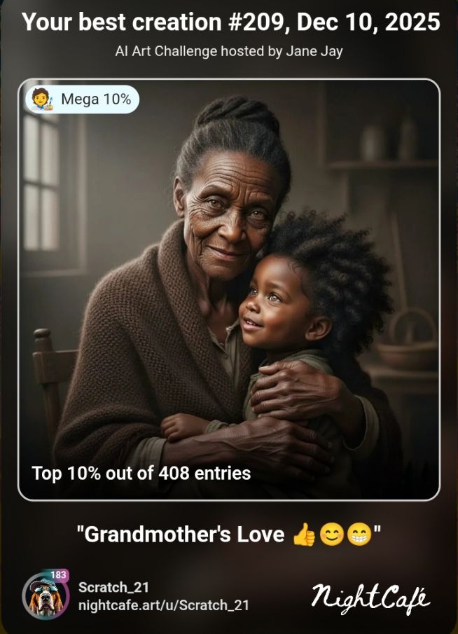 Grandmother's Love 👍😊🌹