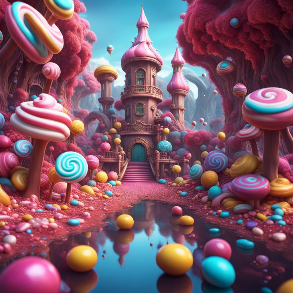 Candy Wonderland  by @Brenda Ader