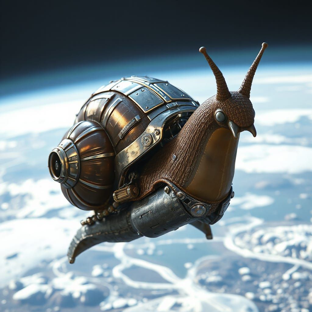 The Space Snail is a space explorer