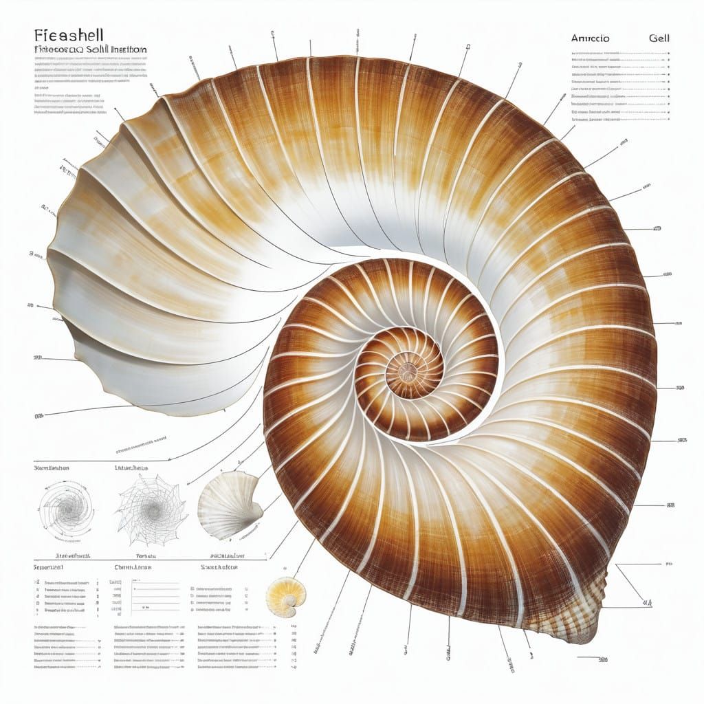 Fibonacci Seashell II