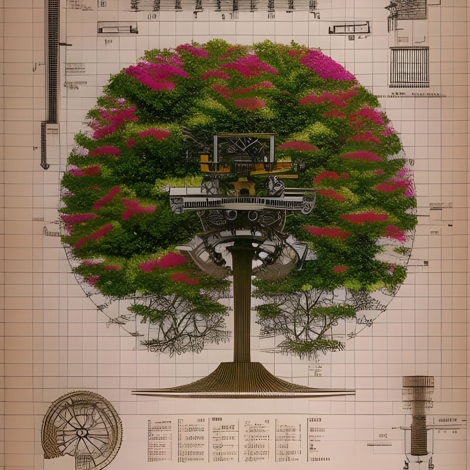 tree (oxygen generator device) design