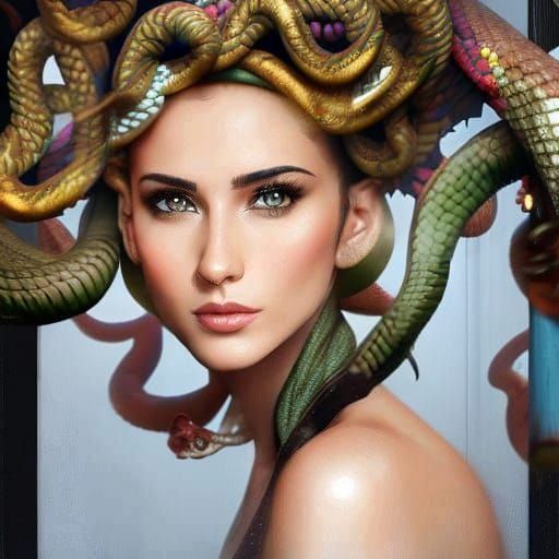 Medusa was more beautiful than Aphrodite