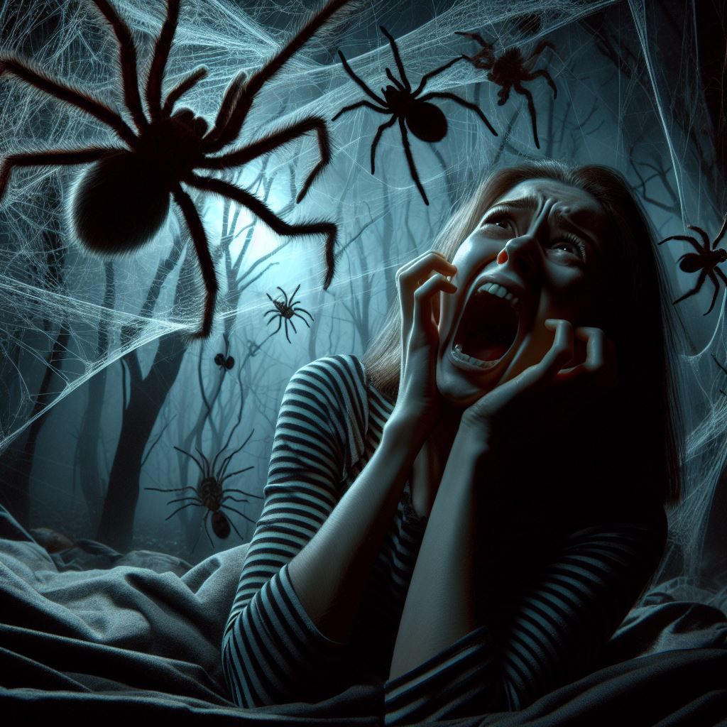 Arachnophobia personified in endless screams in the night