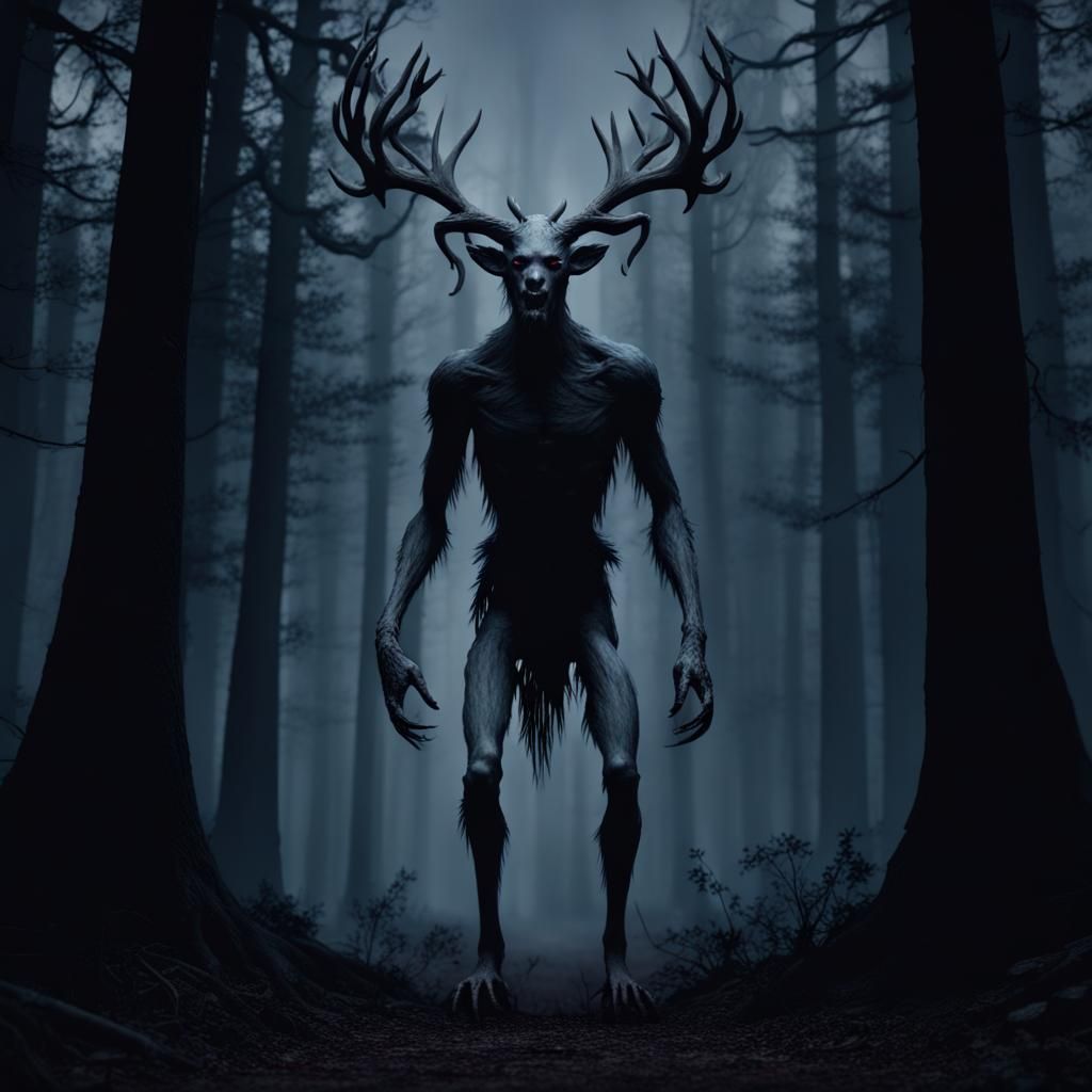 Wendigo! - AI Generated Artwork - NightCafe Creator