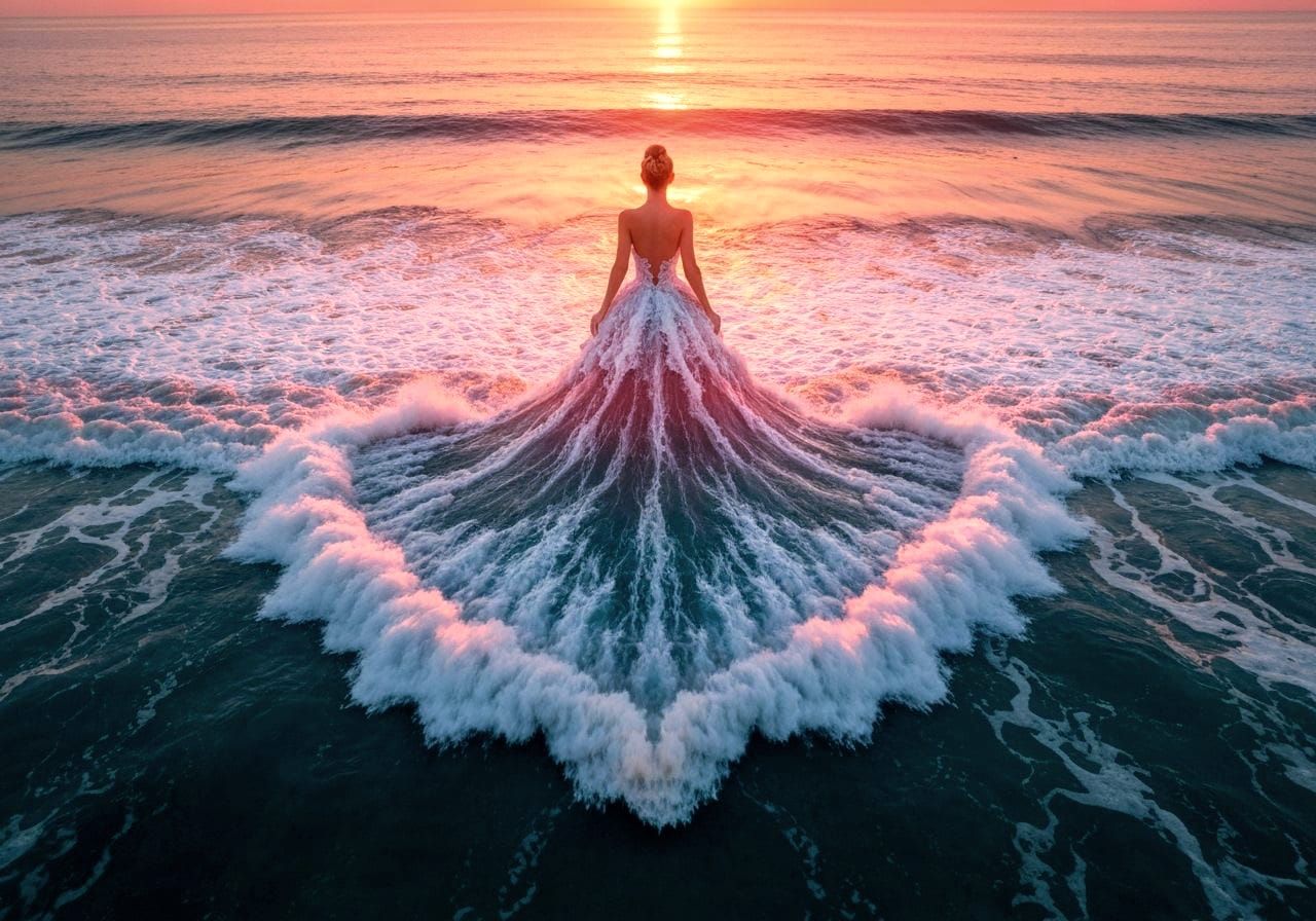 Heart of the Ocean Gown