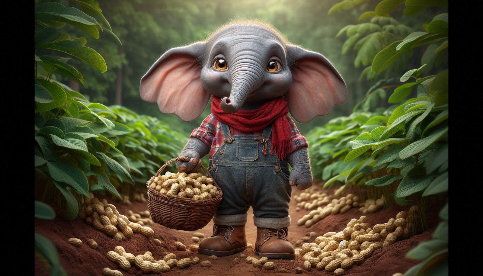 Elephant Peanut Farmer