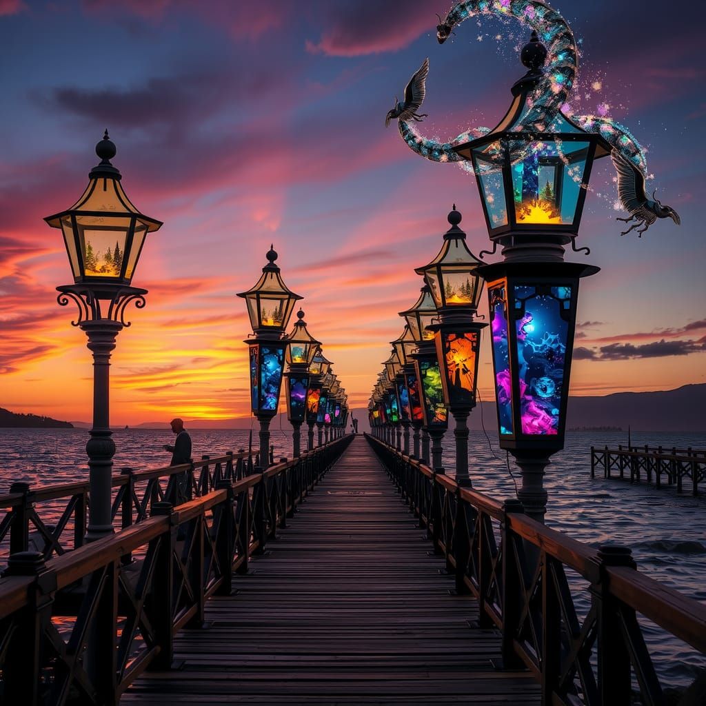 Lamps of timeless and unbelievable - Insanely detailed photo...