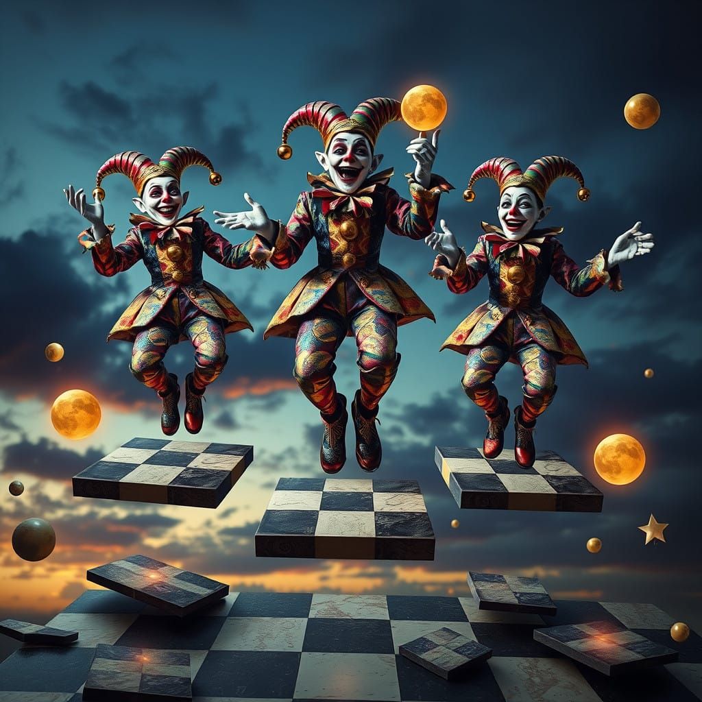 Twilight Jesters  by @Coostal