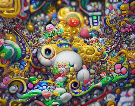 A beautifully impossible artistic masterpiece in the style o...