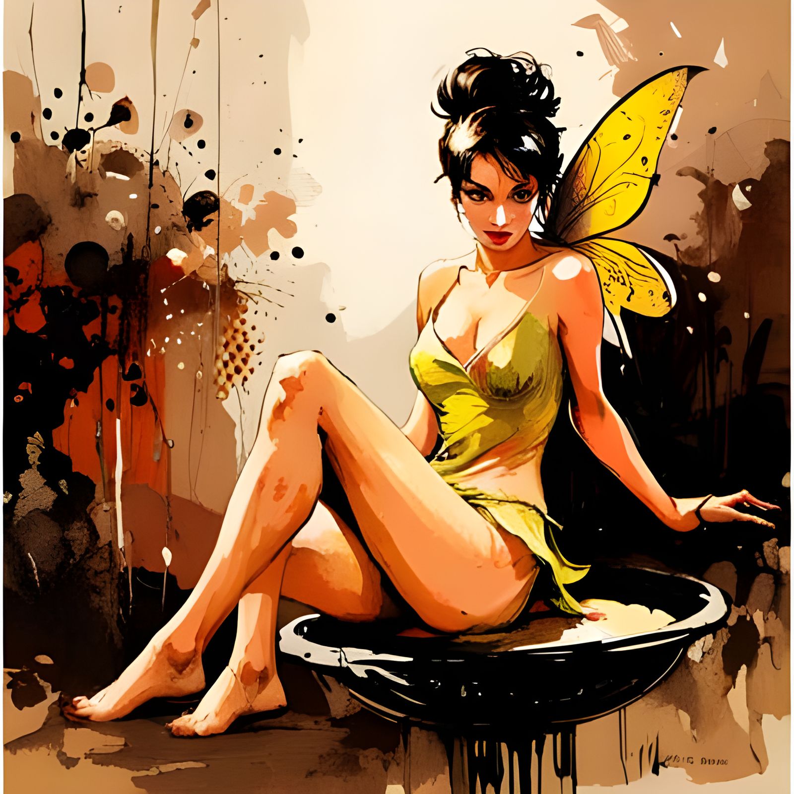 Tinker Bell - AI Generated Artwork - NightCafe Creator