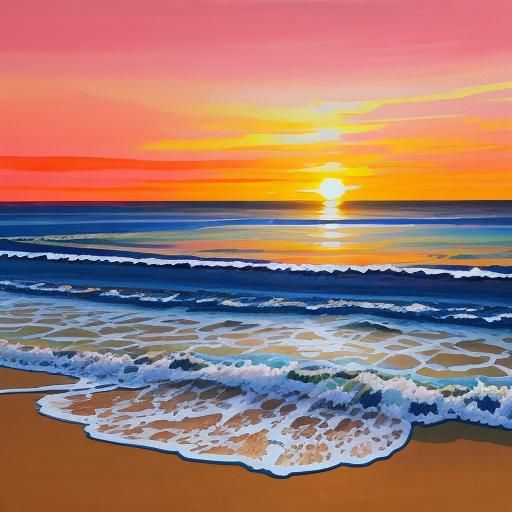 Beach sunset