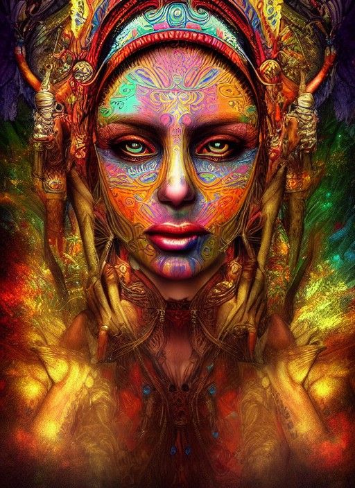 Mayan Goddess - AI Generated Artwork - NightCafe Creator