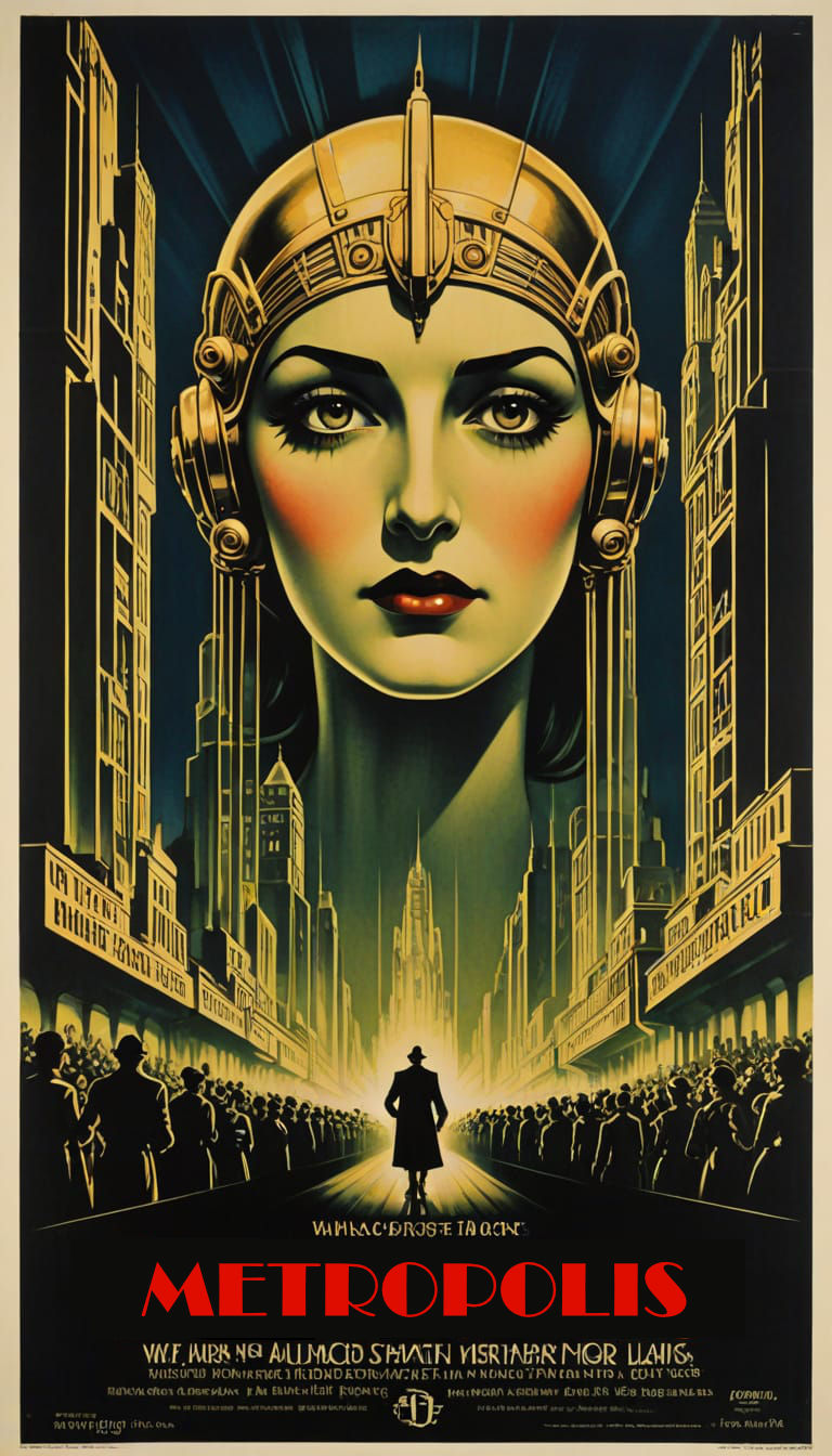 Metropolis de Fritz Lang - Poster