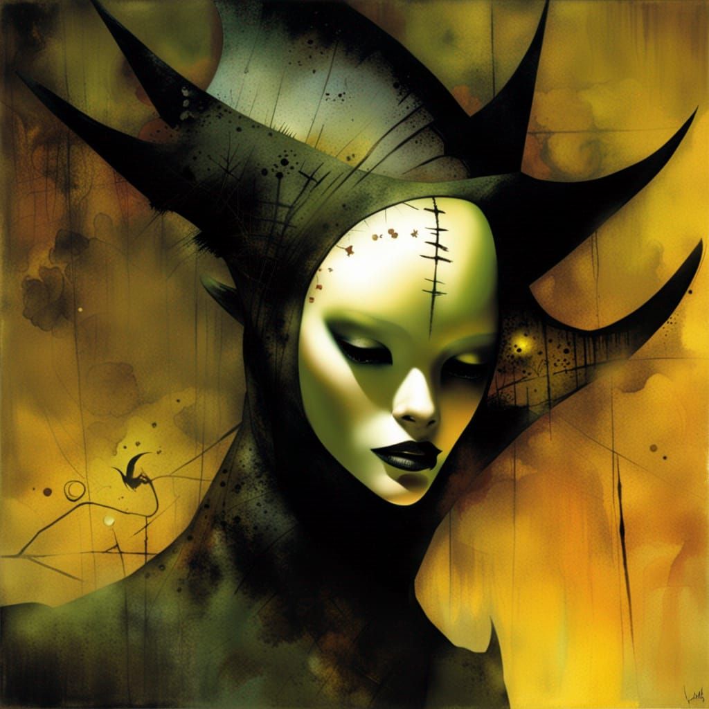 By Dave McKean AI Generated Artwork NightCafe Creator