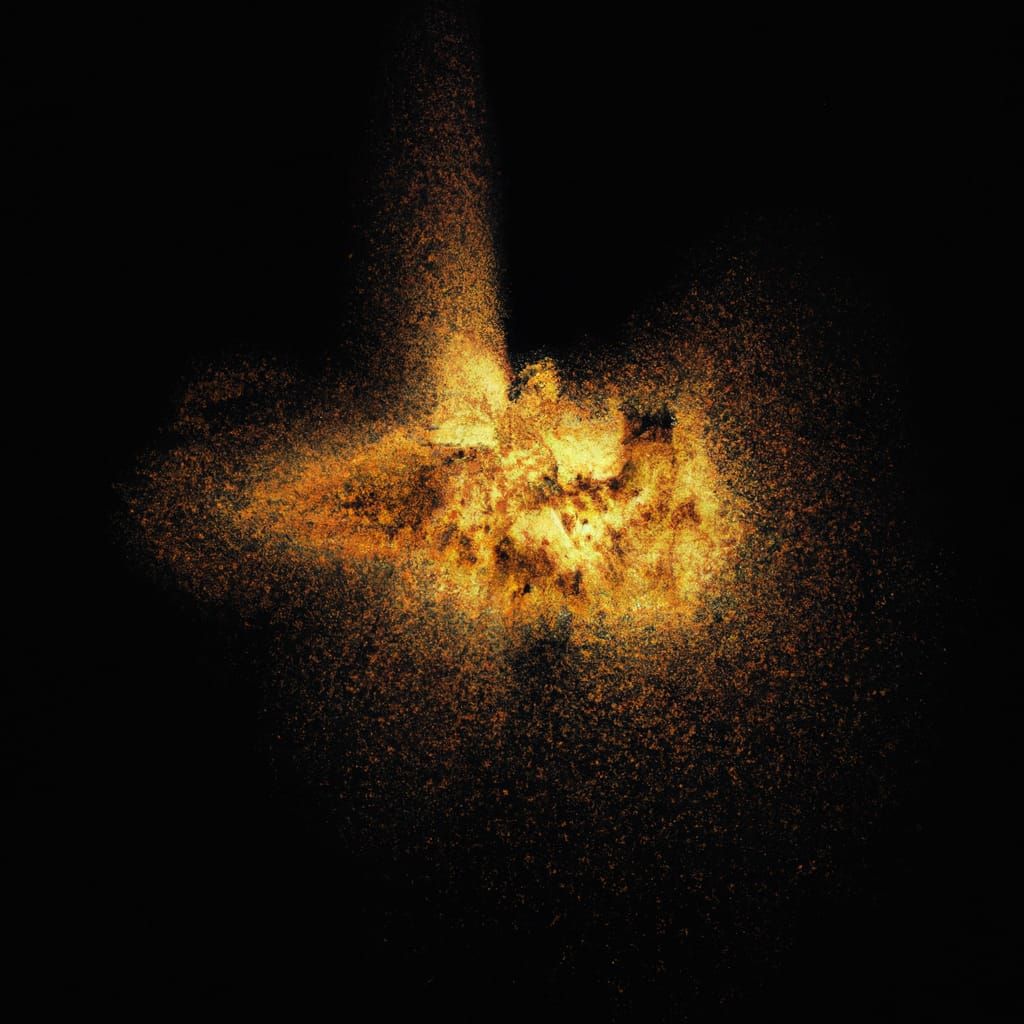 Slow-Motion Directed Explosion