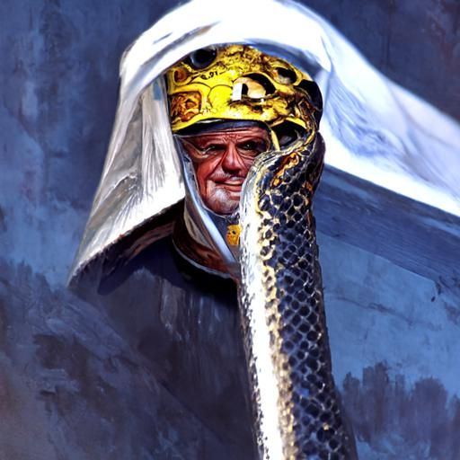 Snake pope