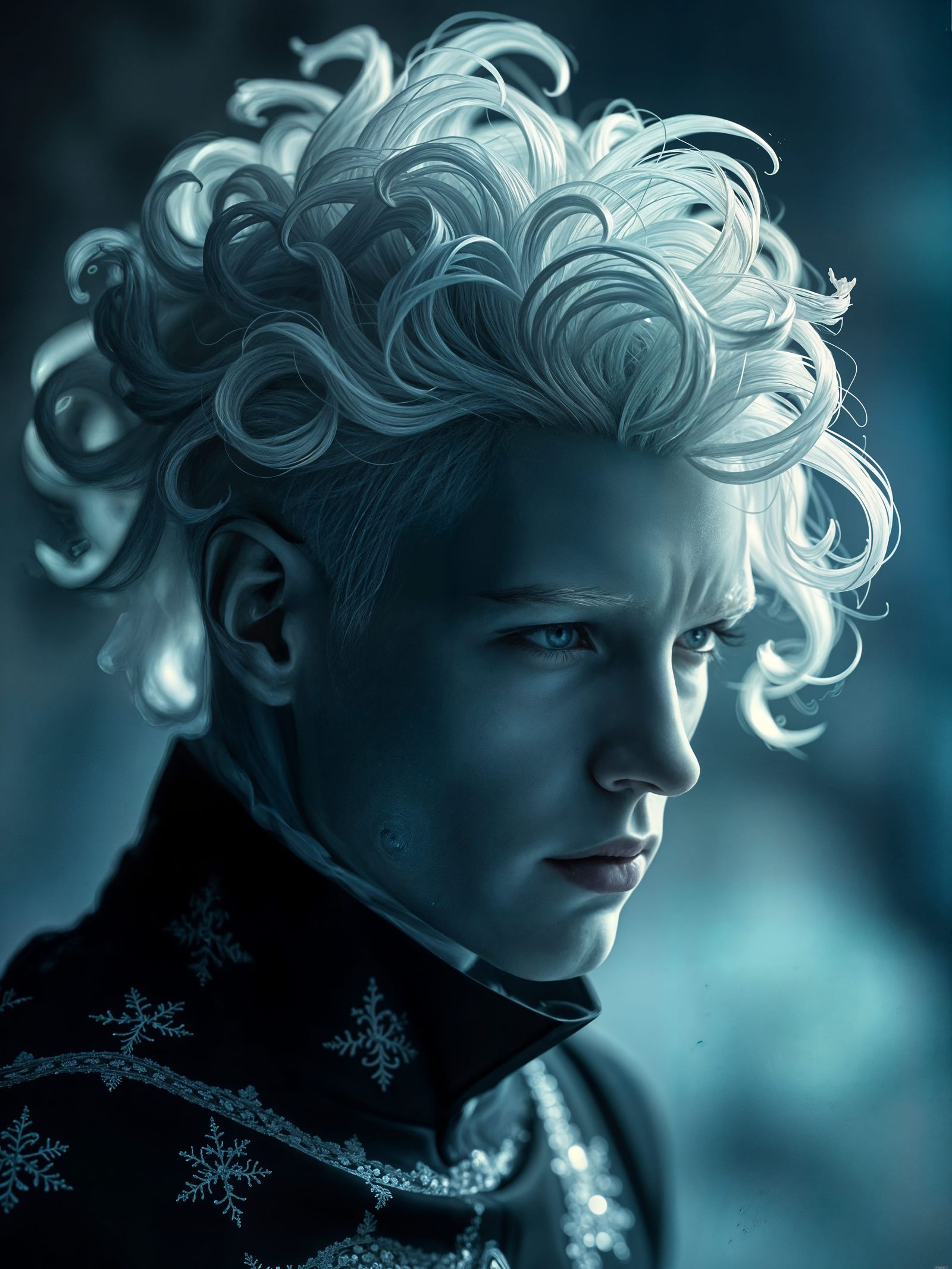 White Hair  by @Maarten