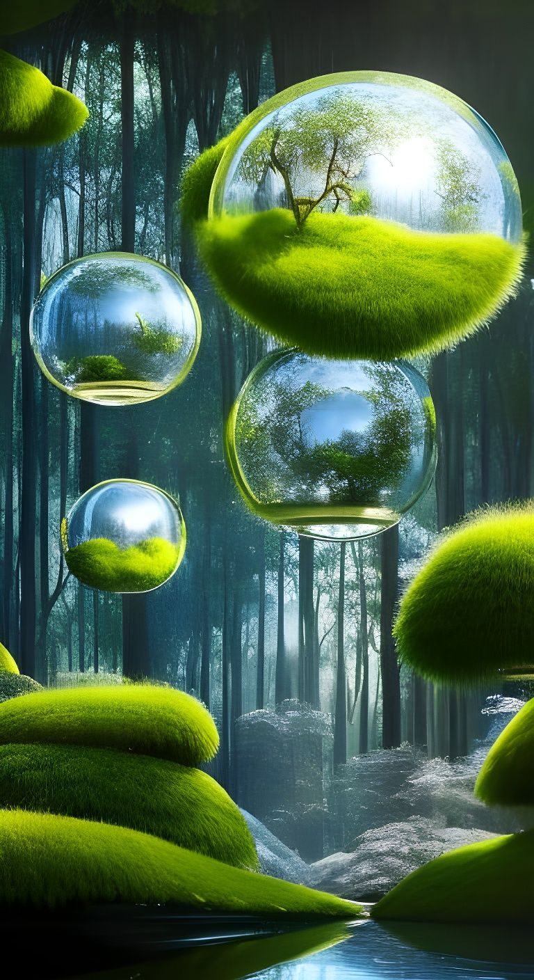 Mossy Orbtrees  by @ing