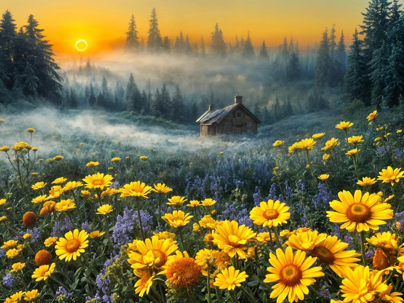 Awakening land   by @Zen